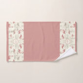 Flamant chic (Serviette à main)