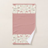 Flamant élégant ( (Serviette à main)