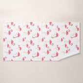 Flamant rose (Serviette de bain)