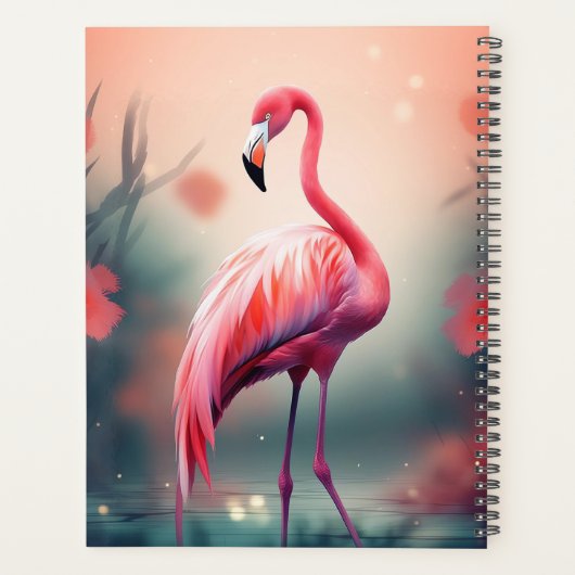 Flamant rose (Dos)
