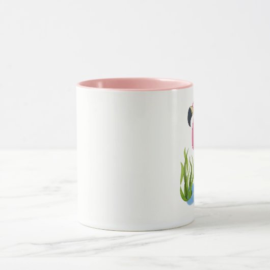 Flamant rose 11 oz Combo Mug (Centre)