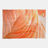 Flamant rose 1 Serviettes de cuisine (Horizontal)