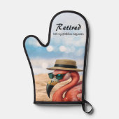 Flamant rose à la retraite sur la plage avec Casqu (Recto)