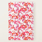 Flamant rose Aquarelle En Aquarelles (Dos)