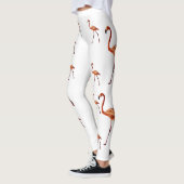 Flamant rose Art Leggings (Gauche)