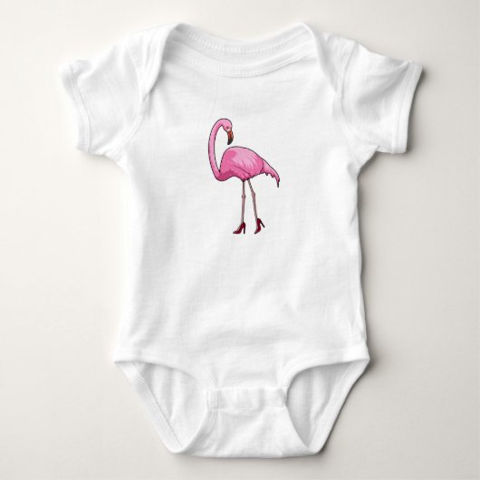 Flamant rose aux talons hauts (Devant)