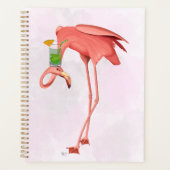Flamant rose avec Cocktail (Devant)