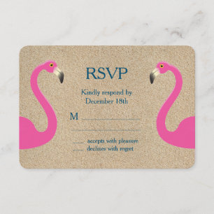 Flamant rose Beach RSVP
