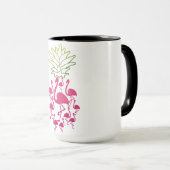 Flamant rose Bousseline mignonne | Cadeaux de Mug (Devant droit)