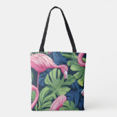 Flamant rose chic Sac fourre-tout (Dos)