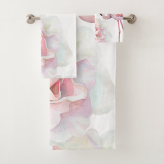 Flamant rose Collection Rose Ensemble de serviette