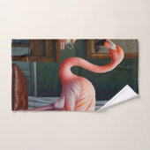 Flamant rose Cozy Corner (Serviette à main)