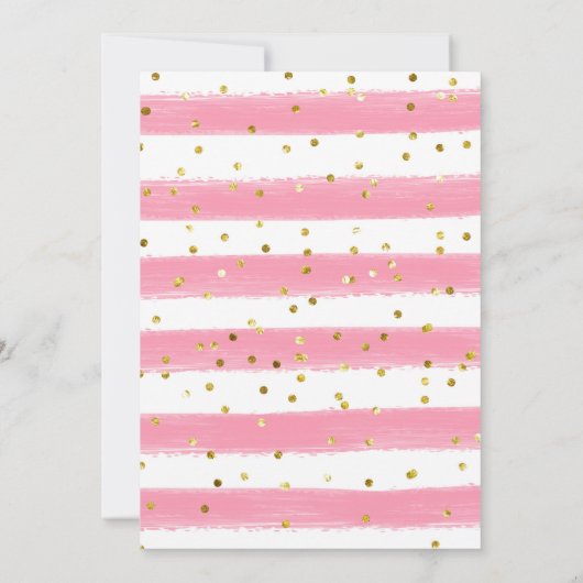 Flamant rose d'été Tropical Invitation à deux douc (Dos)