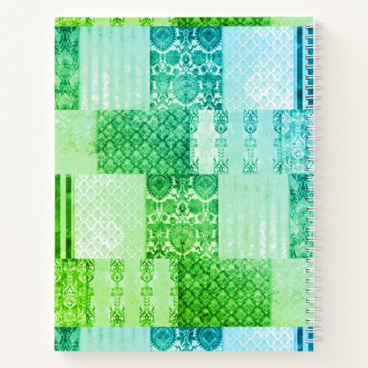 Flamant rose Devis Carnet Spiral (Dos)