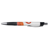 Flamant rose et stylo à monogramme (Bas)