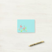 Flamant rose Fandango Duo 2 post-it note (Sur un bureau)