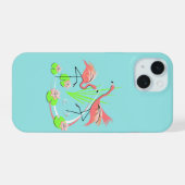 Flamant rose Fandango Duo coque iphone (Verso Horizontal)