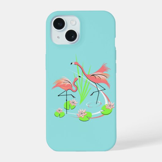 Flamant rose Fandango Duo coque iphone (Verso)