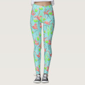 Flamant rose Fandango Multi 2 leggings (Devant)