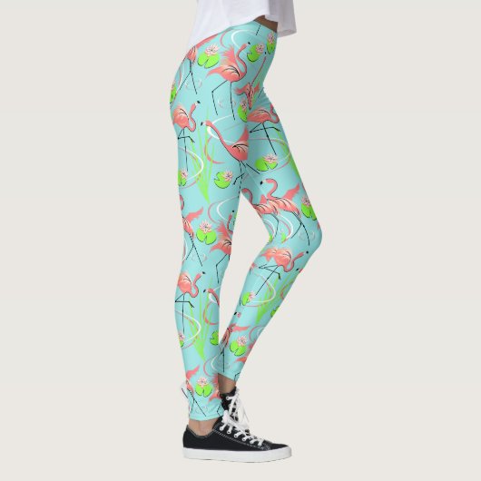 Flamant rose Fandango Multi 2 leggings (Droite)