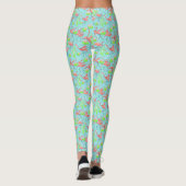 Flamant rose Fandango Multi leggings (Dos)