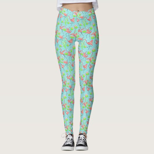 Flamant rose Fandango Multi leggings (Devant)
