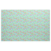 Flamant rose Fandango Multi tissu petit motif (Fat Quarter)
