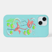 Flamant rose Fandango Slim Duo coque iphone (Verso Horizontal)