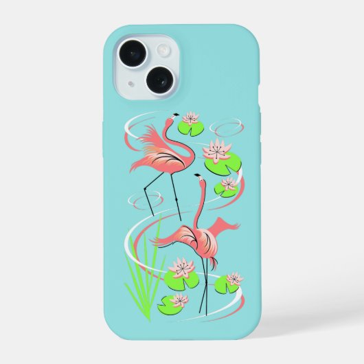 Flamant rose Fandango Slim Duo coque iphone (Verso)