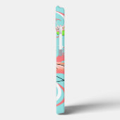 Flamant rose Fandango Trio Nom coque ipad (Verso / Gauche)