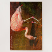 Flamant rose Floride. Puzzle (Vertical)