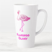 Flamant rose Glory Latte Mug (Droite)