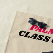 Flamant rose Graduation Serviette de plage personn (En situation)