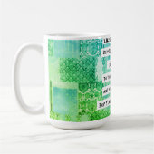 Flamant rose Inspiration Citation Mug (Gauche)