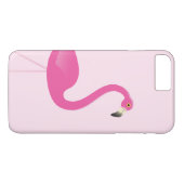 Flamant rose iPhone 7 Plus Coque (Dos (Horizontal))