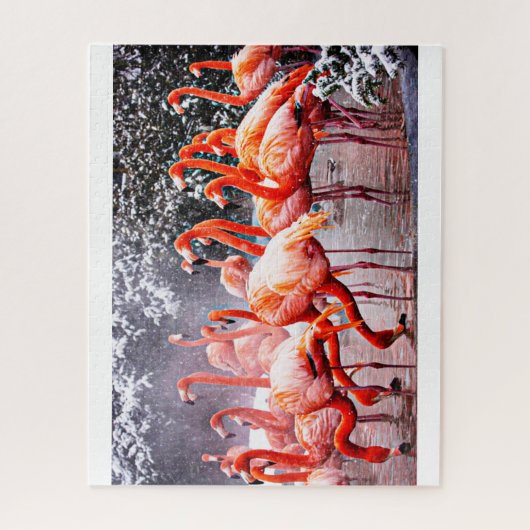 Flamant rose Jigsaw Puzzle (Vertical)