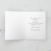 Flamant rose lesbien mariage Enregistrer la carte  (Intérieur)