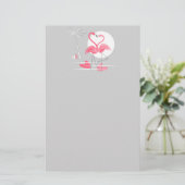 Flamant rose Love Grande papeterie (Debout devant)