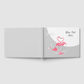 Flamant rose Love Large Moon Texte livre d'or (Complet)