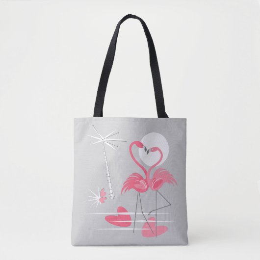 Flamant rose Love sac fourre-tout multi-back (Devant)