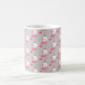 Flamant rose Love Tiled mug (Centre)