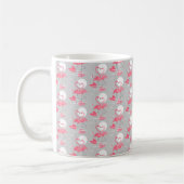 Flamant rose Love Tiled mug (Gauche)