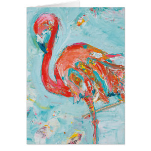Flamant rose lumineux