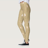 Flamant rose Mariage Leggings multiples (Gauche)