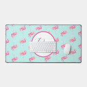 Flamant Rose Mignon Monogramme (Clavier et souris)