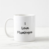 Flamant rose Mug (Gauche)