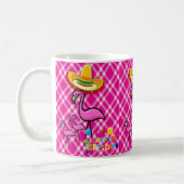 Flamant rose Mug Joyeux Anniversaire Mug (Gauche)