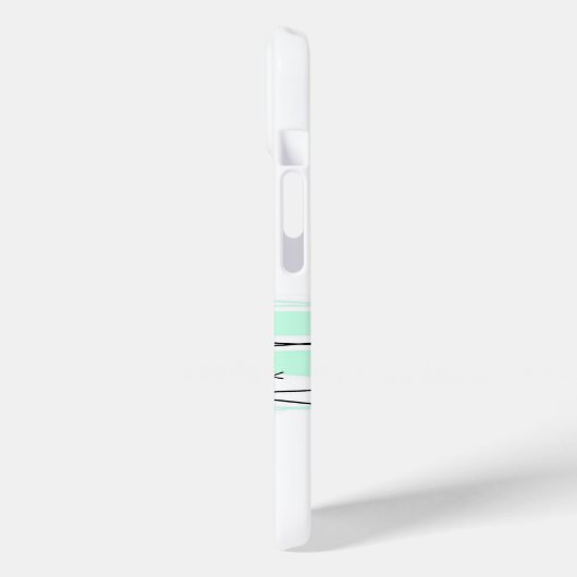 Flamant rose Océan "Fabuleux !" coque iphone (Verso / Gauche)