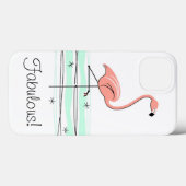 Flamant rose Océan "Fabuleux !" iPad Mini coque (Verso (horizontal))