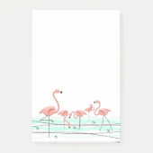 Flamant rose Ocean Group post-it (Devant)